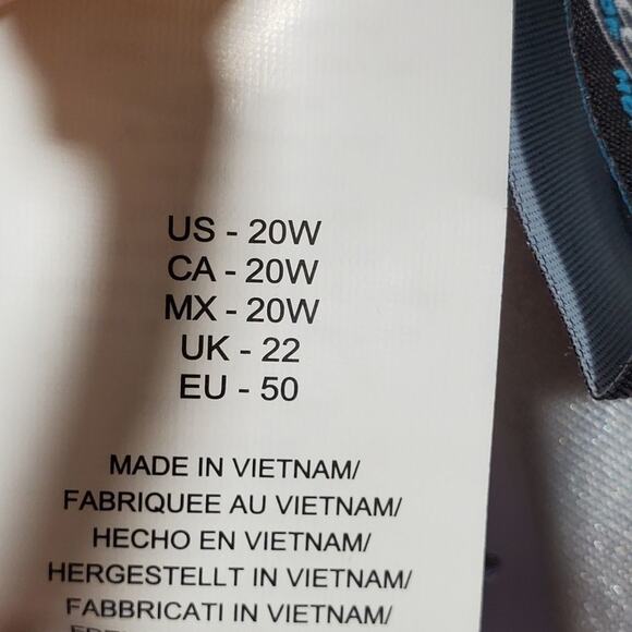 Maxine of Hollywood palm 2pc‎ Tiered tankini boy shorts Plus Size 20 W New - Picture 10 of 13